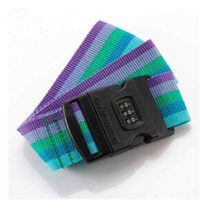 Travel Blue 2´´ Luggage Strap 3 Dial Combination Multicolor