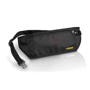 Travel Blue Rfid Blocking Lightweight Money Belt Negro