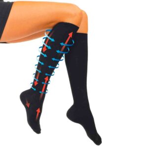 Travel Blue Flight Socks Negro EU 38-42 Hombre