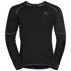 Odlo Crew Neck Active X-warm Eco Long Sleeve Base Layer Negro XL Hombre