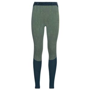 Odlo Bottom Long Blackcomb Verde XS Mujer