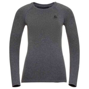 Odlo Top Crew Neck Performance Warm Ec Gris S Mujer
