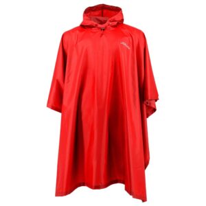 Joluvi Nylon Rip Poncho Rojo Hombre