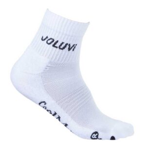 Joluvi Coolmax Athletic Soft Socks Blanco EU 31-34 Hombre