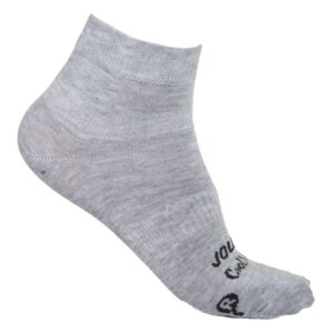 Joluvi Coolmax Low Socks 2 Pairs Gris EU 39-42 Hombre