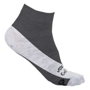 Joluvi Coolmax Extra Low Socks 2 Pairs Gris EU 31-34 Hombre