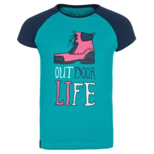 Kilpi Moped Short Sleeve T-shirt Azul 9 Years