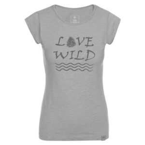 Kilpi Flori Short Sleeve T-shirt Gris 34 Mujer