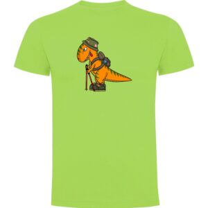 Kruskis Dino Trek Short Sleeve T-shirt Verde M Hombre