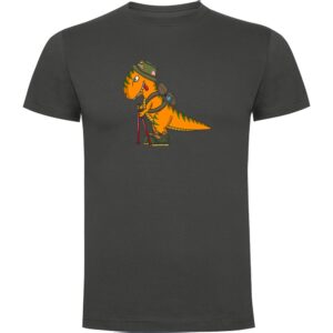 Kruskis Dino Trek Short Sleeve T-shirt Negro M Hombre