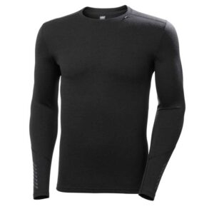 Helly Hansen Lifa Merino Midweight Crew Long Sleeve T-shirt Negro 2XL Hombre