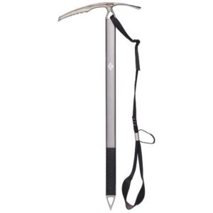Black Diamond Raven With Grip Ice Axe Plateado 75 cm