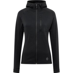 Black Diamond Coefficient Hooded Fleece Negro L Mujer