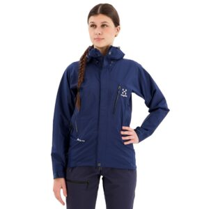Haglofs Astral Goretex Jacket Azul L Mujer