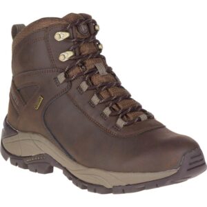 Merrell Vego Mid Leather Wp Hiking Boots Marrón EU 44 Hombre