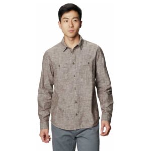 Mountain Hardwear Piney Creek Long Sleeve Shirt Gris L Hombre