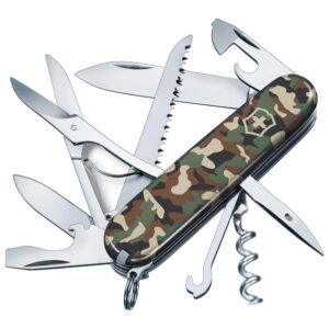 Victorinox Huntsman Verde,Plateado