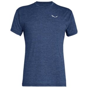 Salewa Puez Melange Dryton Short Sleeve T-shirt Azul XL Hombre