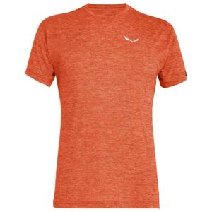Salewa Puez Melange Dryton Short Sleeve T-shirt Naranja M Hombre