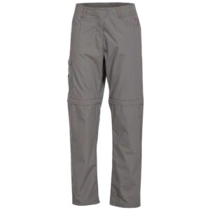 Trespass Rambler Convertible Pants Gris 2XS Mujer