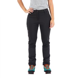 Salewa Dolomia Stormwall/durastretch Pants Negro L / Regular Mujer
