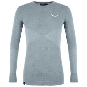 Salewa Zebru Responsive Long Sleeve T-shirt Azul S Hombre