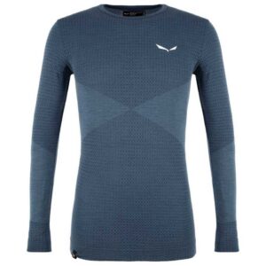 Salewa Zebru Responsive Long Sleeve T-shirt Azul XL Hombre
