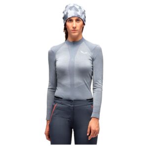Salewa Zebru Responsive Base Layer Azul L Mujer