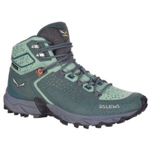 Salewa Alpenrose 2 Mid Goretex Hiking Boots Verde EU 38 1/2 Mujer