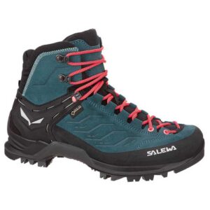 Salewa Mountain Trainer Mid Goretex Hiking Boots Azul,Negro EU 38 1/2 Mujer