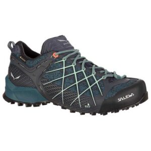 Salewa Wildfire Goretex Hiking Shoes Azul,Negro EU 40 Mujer