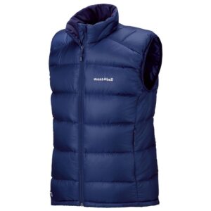 Montbell Alpine Light Down Vest Azul L Hombre