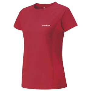 Montbell Cool Short Sleeve T-shirt Rojo L Mujer