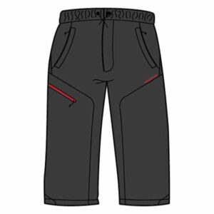 Trangoworld Backa 3/4 Pants Gris 4 Years Niño