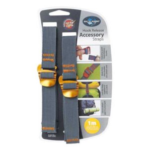 Sea To Summit Strap With Hook Buckle 10 Mm Negro 2 m