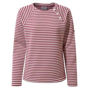 Craghoppers Neela Crew Neck Sweater Rojo,Blanco 10 Mujer