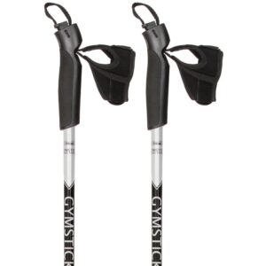 Gymstick Go Walker Poles Negro,Plateado 120 cm