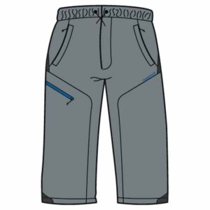 Trangoworld Backa 3/4 Pants Gris 10 Years Niño