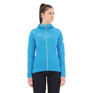Mammut Eiswand Advanced Hooded Fleece Azul XS Mujer