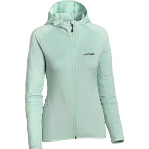 Atomic Revent Hooded Fleece Verde XL Mujer
