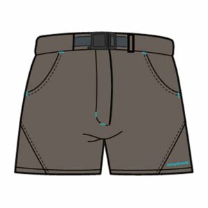 Trangoworld Keva Shorts Pants Marrón XS Mujer