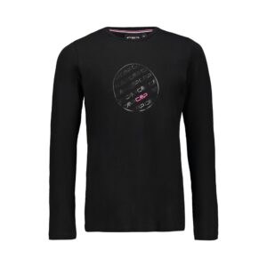Cmp 30d4405 Long Sleeve T-shirt Negro 4 Years