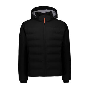 Cmp Zip Hood 30k2977 Jacket Negro L Hombre