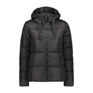 Cmp 30k3556 Fix Hood Jacket Negro M Mujer