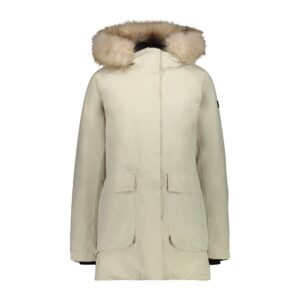 Cmp Parka Fix Hood 30k3866 Jacket Beige L Mujer