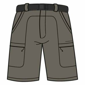 Trangoworld Roki Sn Shorts Gris S Hombre