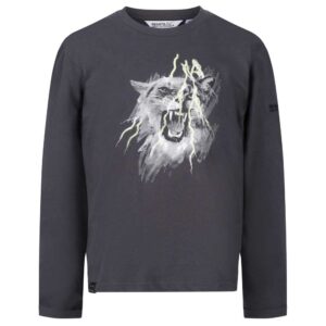 Regatta Wenbie Long Sleeve T-shirt Gris 7-8 Years