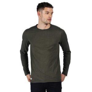 Regatta Karter Ii Long Sleeve T-shirt Verde S Hombre