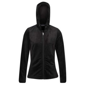 Regatta Siddington Hooded Fleece Negro 8 Mujer