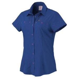 Trangoworld Crika Short Sleeve Shirt Azul XS Mujer